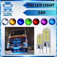 GBS Truck/Lori T10 Mentol 24v Lori LED Mentol Kelip kelip T10 24v for Truck Flashing T10 Bulb Cucuk 