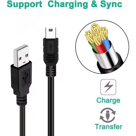 For PS3 Controller Mini-USB Charger Cable for Gopro Camera TI-84 PS3 Wireless Game Console Controlle