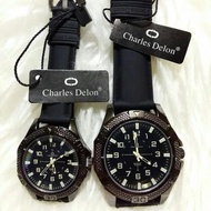 BEST SELLER JAM TANGAN CHARLES DELON COUPLE