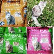 (In Original Pack) Makanan Kucing Biskut Kucing Wawa Dry Cat Food Kibble