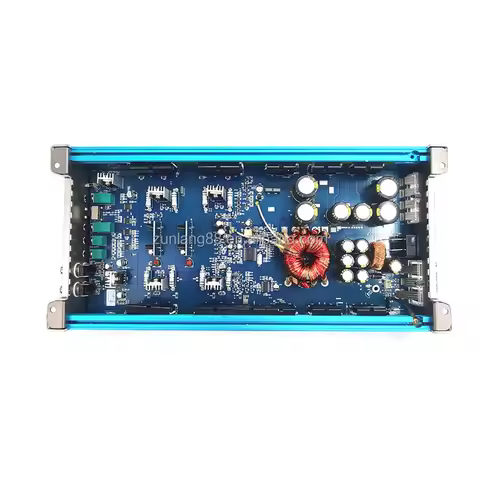 OEM Amp 2 Channel Subwoofer Amplifier Car Audio Amp 180W*2CH Full Range Class G/H RMS 10-15V Aluminu