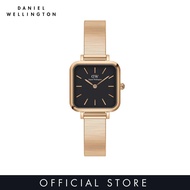 Daniel Wellington Quadro Studio 22x22mm Rose gold Black - Watch for women - Womens watch - Fashion watch - DW Official - Authentic
