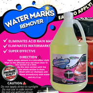 Astrochem Water marks remover(acid rain remover) 1gallon glass care car windshield water marks for c