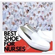White Sarong Shoes nurse quality/ premium quality nurse shoe