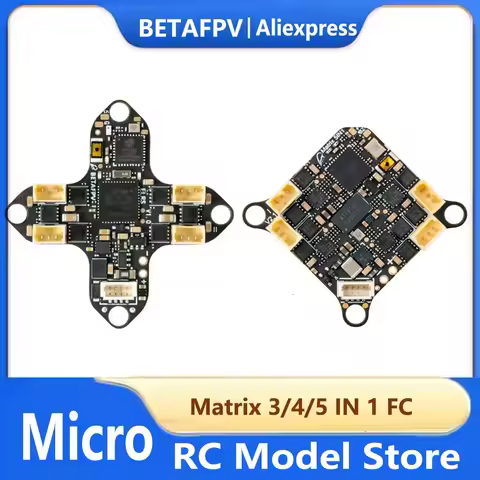 2026 BETAFPV Matrix 1S Brushless Flight Controller (3IN1/4IN1/5IN1 II) For Meteor75 Pro O4 Meteor65 