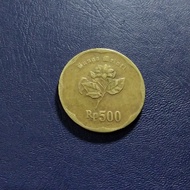 Koin lawas 500 Melati tahun 1991
