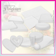 1 PC - POLYFOAM/WHITE FOAM/SQUARE FOAM/BALL FOAM/LOVE FOAM/CIRCLE FOAM/CYLINDER FOAM/WAVE FOAM/
