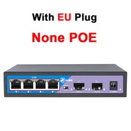 2.5G Ethernet Network Switch None POE or 48V POE Port Switch 10G SFP Port Support CCTV IP Camera AP 