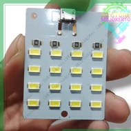 Diskon!!! Portable Mini LED DC 5V SMD 5730 Micro USB Lampu Darurat / Emergency L