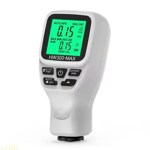 Q2Q4 LCD Automobile Coating Thickness Gauge Paint Film Detector Meter HW300MAX