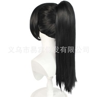 เครื่องผมสำหรับ Cosplay Ayano Aishi Yandere Simulator สำหรับผู้หญิง ทรงยาว คล้ายกับตัวละครในเกม