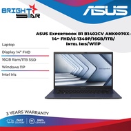 ASUS Expertbook B5B5402CV AKI0231X- 14"FHD/i5-1340P/16GB/1TB/Intel iris/W11P