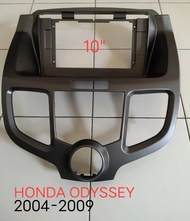 กรอบจอแอนดรอยด์ หน้ากากวิทยุ หน้ากากวิทยุรถยนต์ HONDA ODYSSEYปี 2004-2009 สำหรับเปลี่ยนจอ Android 10"