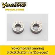 Yokomo ball bearing 3x6x2.5mm (2 pieces) (BB-63-2)