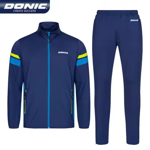Donic Sports clothes long sleeve hoodies jackets table tennis volleyball men's women's suits coats t
