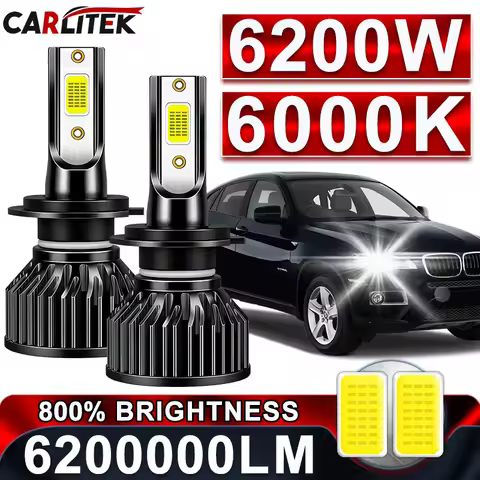 H7 H4 LED Lights 4300K 6000K 5000K H7 H4 LED Mini Car Headlight Bulb Canbus Error Free H11 H8 9005 9