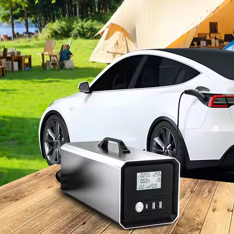 Tesla Model 3 X Y Home Vehicle CCS2 5KW/7KW V2L Portable EV Charger Station V2L Discharger