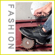 ✸ ♠ ✎ JMS 065Safety Shoes For Men Anti-smash-proof Steel Toe Steel Non-slip Work Shoes  (Random BRA