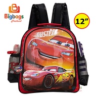 Cars McQueen รถไลท์นิ่ง แมคควีน กระเป๋านักเรียน กระเป๋าเป้ล้อลาก สะพายหลัง 12 นิ้ว 13 นิ้ว 14 นิ้ว แ