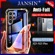 Shieldmonster Phone Case for Samsung Galaxy S25 Ultra /S23 Ultra /S24 Ultra Clear Transparent TPU Co