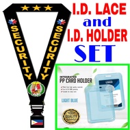 SECURITY ID Lace ID Holder Set ID Sling Lanyard