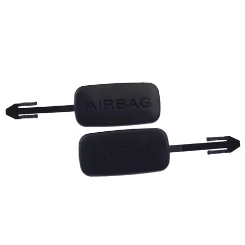 Pair LH and RH A Pillar Insert Trim Cover "A-I-R-B-A-G" Badge Cap Clip For Audi Q7 2007-2015 8E08681