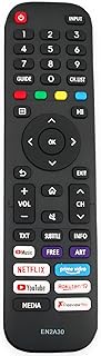 EN2A30 Sub EN2G30H EN2Q30H EN2F30H EN2AG30H Replacement Remote Control Fit for Hisense Smart TV 43A7