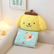 bantal selimut cinnamoroll bantal selimut kuromi melody pompurin