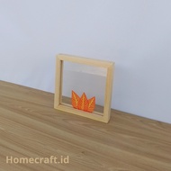 Press Flower Double Frame Acrylic Glass size 8R/A3/10R/25x25/30x30/25x30/35x25 Frame Home Decor