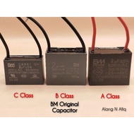 BM 2.0uf High Quality Original Ceiling Fan Capasitor / Kapasitor Kipas Siling 2.0uF 2uF 2uf