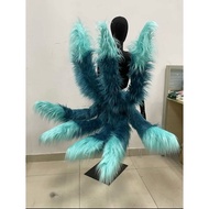 9-Tailed Cosplay Fox Tail Turquoise Mixed with Blue