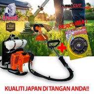 APACHE TurboCUT® BG328 | SUPER Heavy Duty Mesin Potong Rumput | Backpack Brush Cutter | Grass Trimme