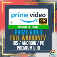[Instant Delivery] Prime Video Account Premium Original | Watch Amazon Prime