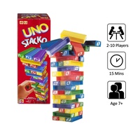 UNO Stacko Strategy Game For Family & Friends Party Game Kids Game Board Games Classic Games Board G