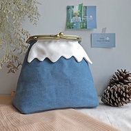 【客製化禮物】大富士山 (兩色) - 後背包 口金包 送禮 造型包