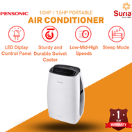 (DELIVERY KEDAH, PERLIS &amp; PENANG) Pensonic 1.0HP 1.5HP Portable Air Conditioner Aircon AC 空调 Mobile (PPA-1010/PPA-1510)