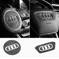 For Audi A3 8V A4 B9 A6 A7 A8 S6 S7 S8 Q3 Q5 Q7 Q8 S5 RS6 RS7 Car Steering Wheel Sticker Interior Ac