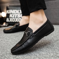 kasut hantaran lelaki tomaz loafer2023Beanie Fesyen Baharu Lelaki SMusim Panas Kulit Kasual British 