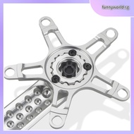 【FUNWD❀】Chainring Crank Adapter to 110BCD/130BCD Aluminium Alloy Adapter