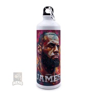 Lebron James Poster Trendy Sports Decor NBA Sport Bottle