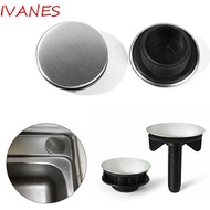 IVANES Faucet Hole Cover Stainless Steel Practical Kitchen Washbasin Accessories Sink Tap Tap Hole Cover
