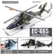 War helicopter toy, combat helicopter toy, Apache AH-64 miniature helicopter EC-665 military toy for
