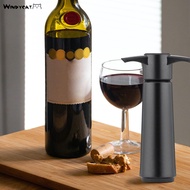 WINDYCAT 1 Set Vacuum Pump Convenient Wine Saver Pump Tool Leak-proof Sealing Wine Bottle Stoppers for Home Bar