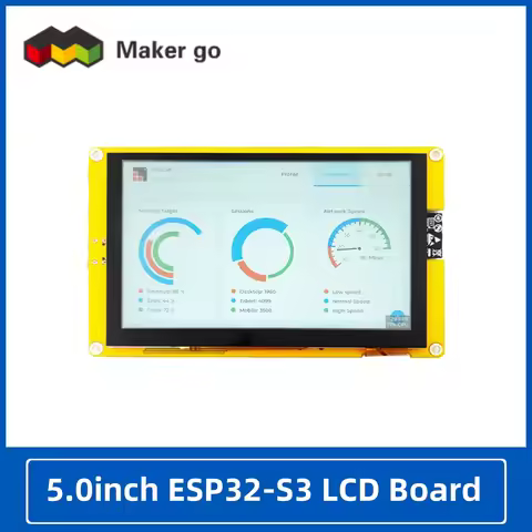 ESP32-S3 HMI 8M PSRAM 16M Flash Arduino LVGL WIFI&Bluetooth 5 " IPS 800*480 Smart Display Screen 5.0