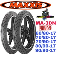 TAYAR MAXXIS DIAMOND MA-3DN SIZE 60/80-17 70/80-17 70/90-17 80/90-17 90/80-17 TAYAR MAXXIS 70/80 YAM