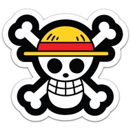 One Piece Luffy Gear 5 Sticker Anime DIY Decoration Laptop Mobile Phone Skateboard Bike Suitcase Hel