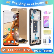 Mi 11T Pro 100% Tested 6.67”For Xiaomi Mi 11T 21081111RG LCD Display Touch Screen Digitizer Assembly Repair For Mi 11T Pro LCD