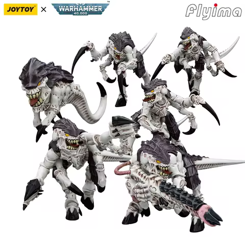JOYTOY Warhammer 40000 1/18 Action Figures Tyranids Hive Fleet Leviathan 6PCS Anime Military Model