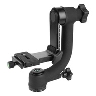 หัวบอลขาตั้งกล้อง Gimbal พาโนรามาแบบข้อเสนอพิเศษอลูมิเนียมทนทานพร้อมแผ่นปล่อยเร็วชนิด Arca 1/4สำหรับกล้อง DSLR สูงสุด H3CA