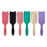 Portable Bounce Curl Define Styling Brush Detangling Hair Brush Tangled Hair Comb Shaping